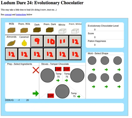 Evolutionary Chocolatier